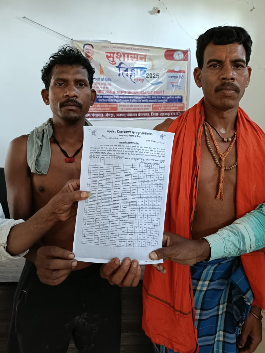 सुशासन तिहार में मिली व्यक्तिगत शौचालय की स्वीकृति से खिले ग्रामीणों के चेहरे, लाभार्थियों नें जताया आभार-