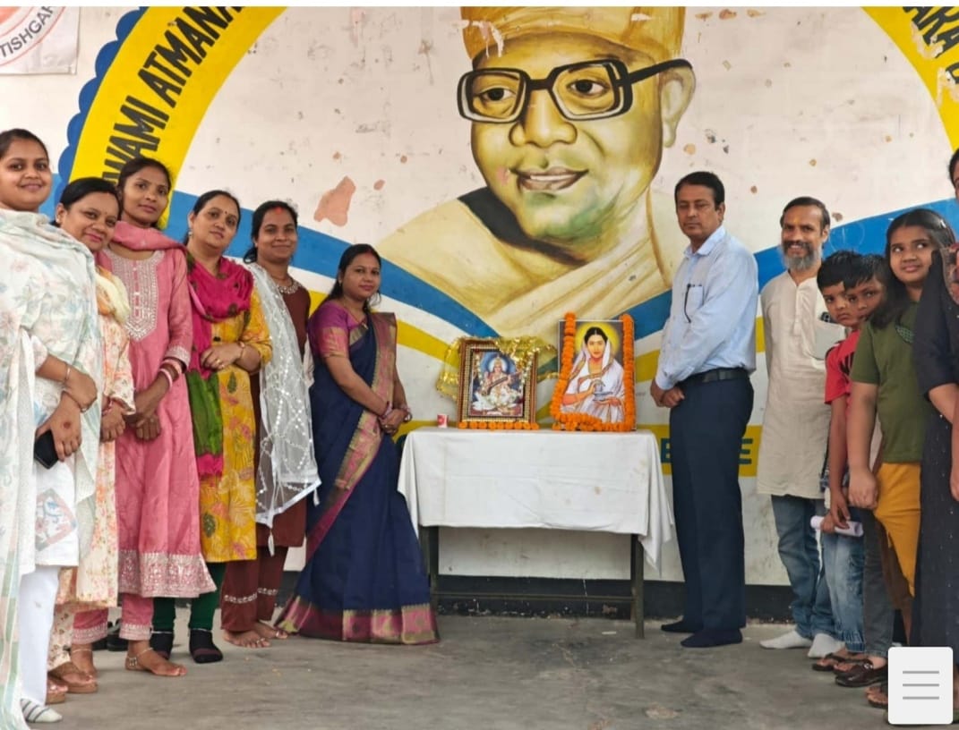 पीएमश्री  शासकीय विद्यालय नवापारा  में देवी अहिल्याबाई होलकर की जयंती का  किया गया आयोजन…